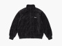 Supreme Patchwork Velour Track Jacket  "Black" 