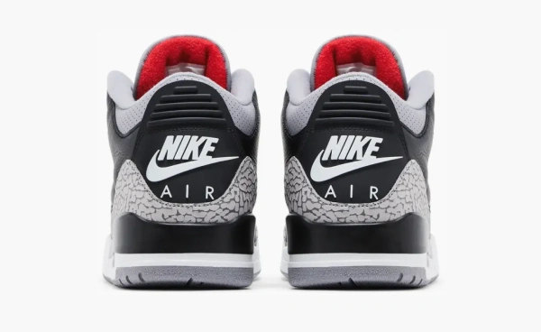 Air Jordan 3 Retro OG Black Cement' 2024 
