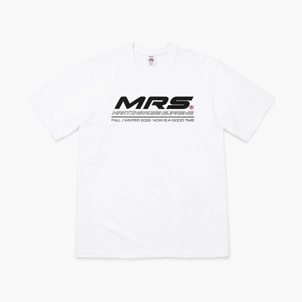 Supreme x Martine Rose Now Tee White