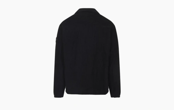 Stone Island Wrinkled Ovtrshirt Black 