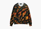 Stussy Printed Fur Sweater Tiger