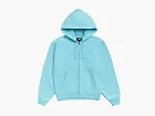 Stussy Basic Diamond Zip Hoodie Teal
