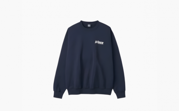 Sporty & Rich Prince Sporty Crewneck FW23 Marine Blue 
