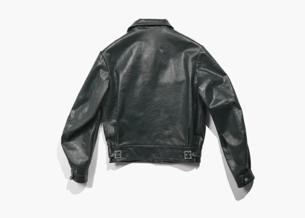 Enfants Riches Deprimes Scorpio Rising Leather Jacket Deep Green  Enfants Riches Deprimes Scorpio Rising Leather Jacket Deep Green