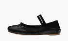Miu Miu Satin Ballerinas Dark
