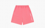 Sporty & Rich Bold Logo Gym Shorts "Cotton Candy/White" 