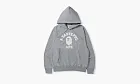 BAPE x JJJJound Relaxed Classic College Pullover Hoodie Gray