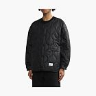 Carhartt WIP Quilted Liner Jacket Black Collarless