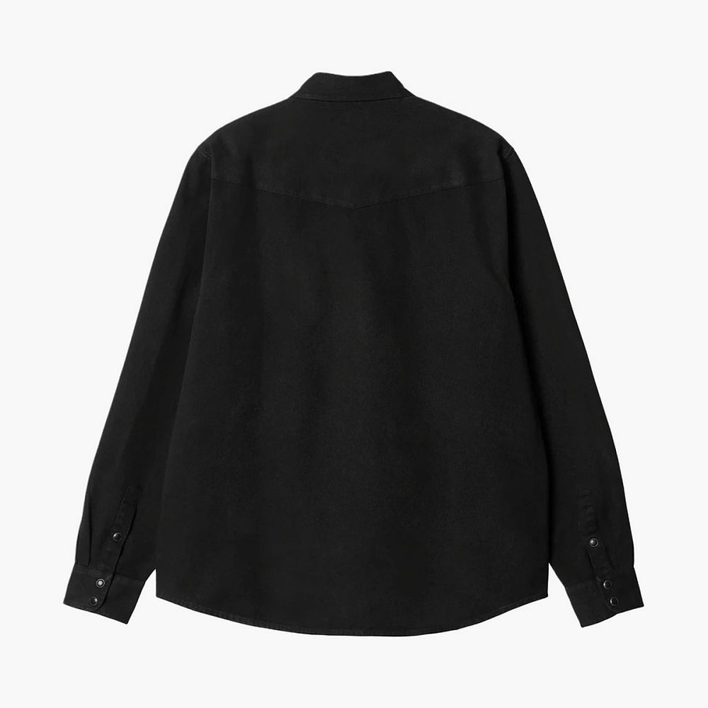 Carhartt WIP Santa Fe Long-Sleeve Shirt Black