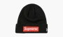 Nike Supreme New Era Box Logo Beanie Fw22 Black 