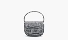 Diesel 1DR Iconic Mini Bag Monogram Denim Grey