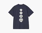 Carhartt WIP Hartt Chain Heart T-Shirt Navy