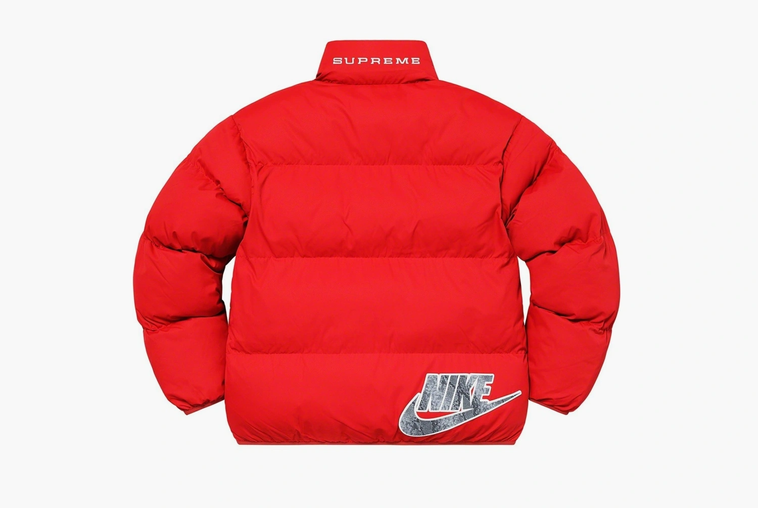 Supreme x Nike Reversible Puffy Jacket Red 