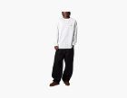 Carhartt WIP Chase Logo Long Sleeve Off-White