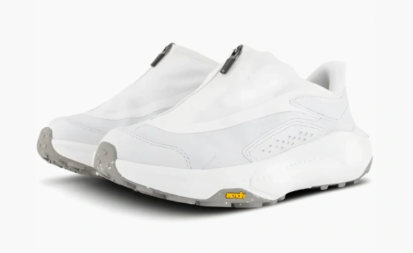 Hoka Project Transport White Cosmic Grey 