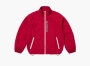 Supreme Contrast Zip Track Jacket Red 