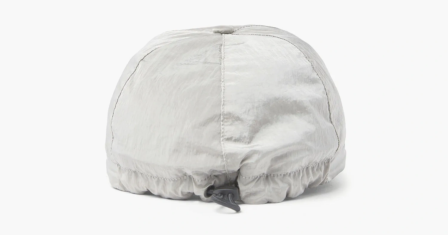 Stone Island Logo Embroidery Baseball Cap Grey 