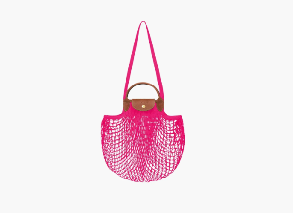 Longchamp Le Pliage Filet Top Handle Bag  Candy 