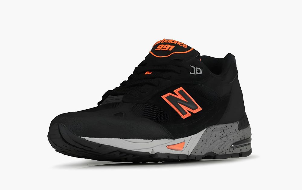 New Balance 991 Made in England Neon Orange