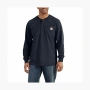Carhartt K128 HEAVYWEIGHT LONG-SLEEVE POCKET HENLEY T-SHIRTT LOOSE FIT 