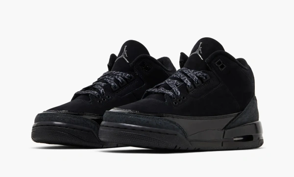 Air Jordan 3 Retro GS Black Cat 2025 