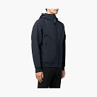 C.P. Company Lens-Detail Hooded Jacket Blue