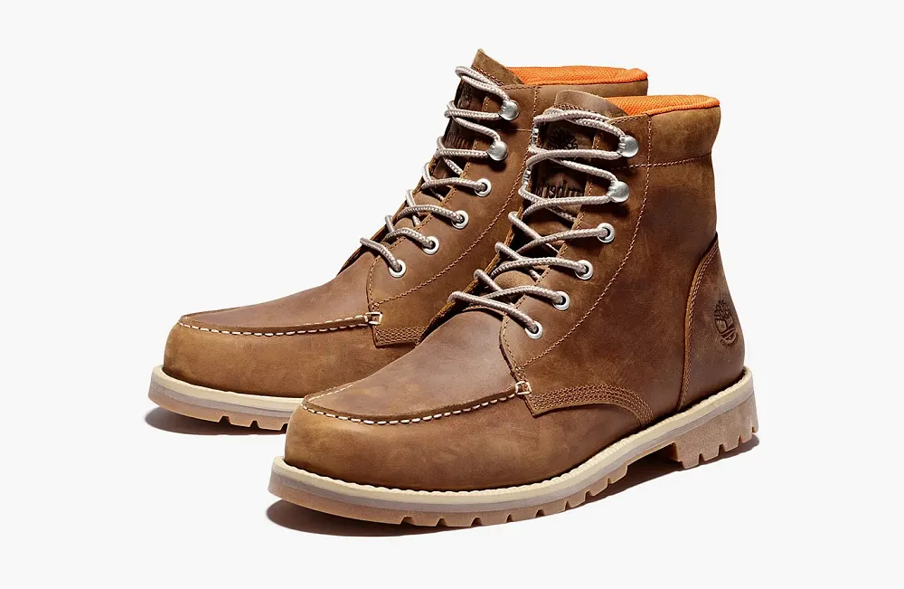 Timberland Redwood Falls 6 Inch Waterproof Boots Rust Nubuck