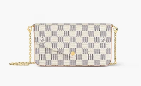 Louis Vuitton Pochette Felicie Canvas Damier Azur  