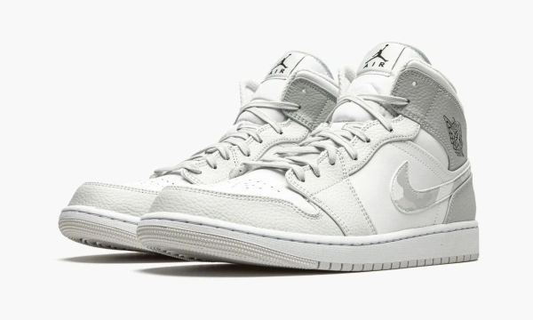 Air Jordan 1 Mid White Camo 