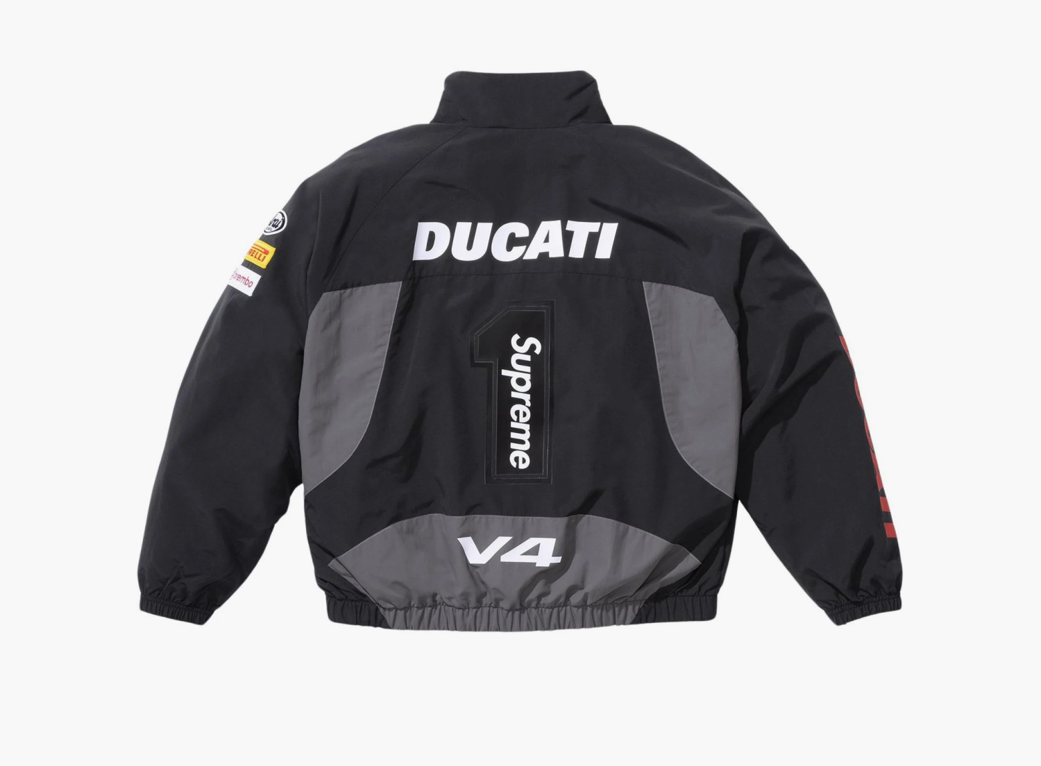 Supreme x Ducati Track Jacket "Black" 