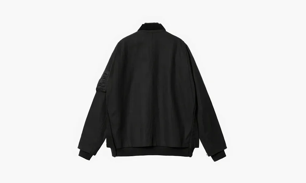 Sacai X Carhartt WIP FW23 Jacket Black