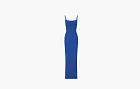 SKIMS Soft Lounge maxi jurk met ribstructuur SAPPHIRE