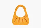 JW PEI Gabbi Ruched Hobo Handbag Candied Orange