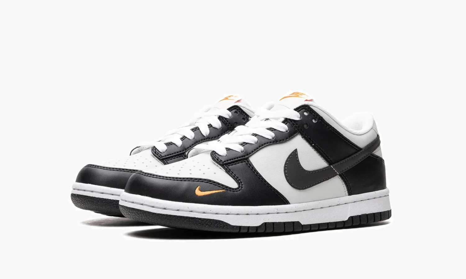 Nike Dunk Low Next Nature GS "Black Bright Mandarin" 