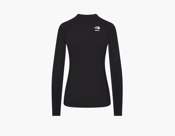 Skims x The North Face Dotknit Long Sleeve Top Onyx 