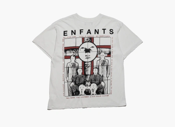 Enfants Riches Déprimés Ritual Prayer T-Shirt Faded White  Enfants Riches Déprimés Ritual Prayer T-Shirt Faded White