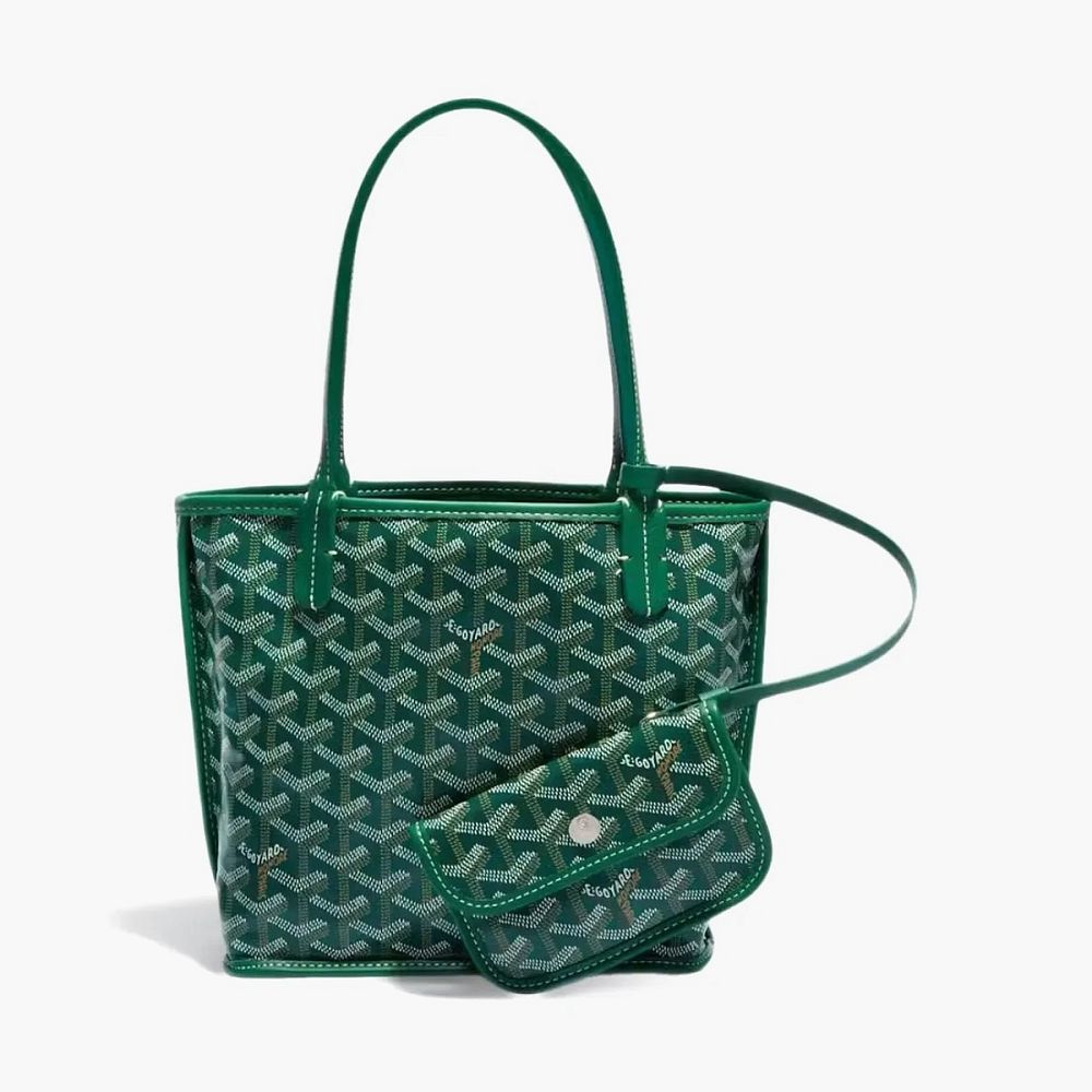 Goyard Anjou Tote Mini Green