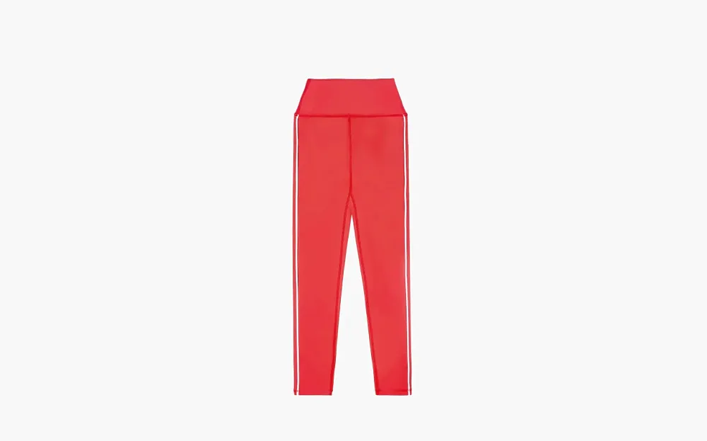Sporty & Rich Runner Box Leggings Red