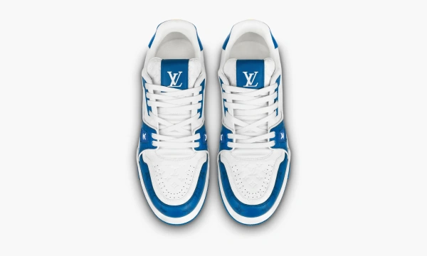 Louis Vuitton Trainer Signature Blue White 