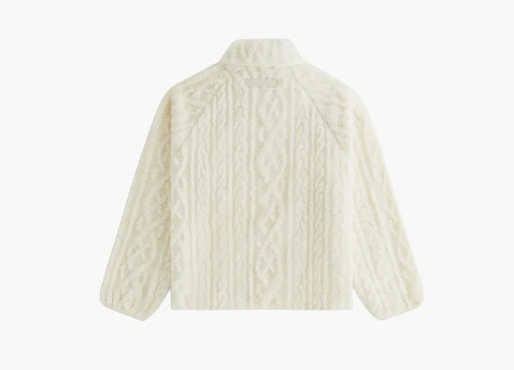 Kith Grayson Cable Sherpa Jacket Sandrift