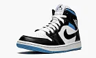 Air Jordan 1 Mid WMNS Black / White / University Blue