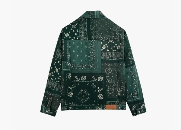 Kith Puffed Jase Satin Trucker Jacket Stadium 