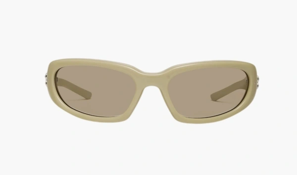 Gentle Monster Memento Y10 Sunglasses Yellow / Brown 