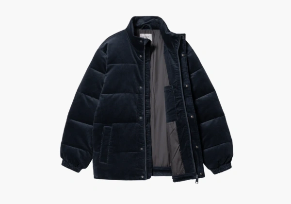 Carhartt WIP Layton Puffer Jacket Dark Navy 
