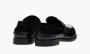 Miu Miu Leather Loafers White Black 