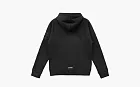 Chrome Hearts Triple Cross Leather Pullover Hoodie Black