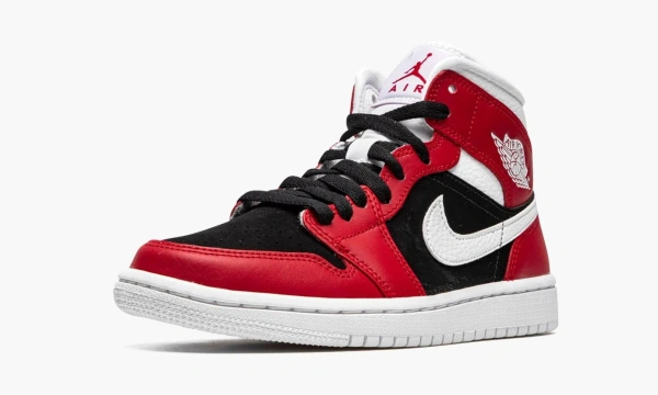 Air Jordan 1 Mid WMNS Gym Red / Black 