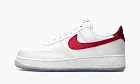 Air Force 1 LO '07 WMNS Satin White Varsity Red