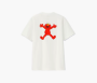 Kaws x Sesame Street x UNIQLO Logo Trendy Clothing Featured Tops T-Shirt "White" 