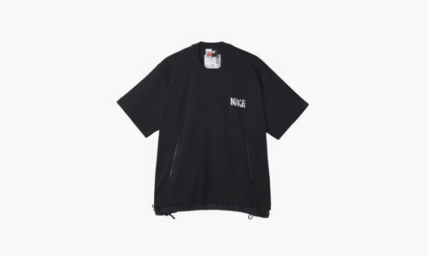 Nike X Sacai T-shirt Logo Black 